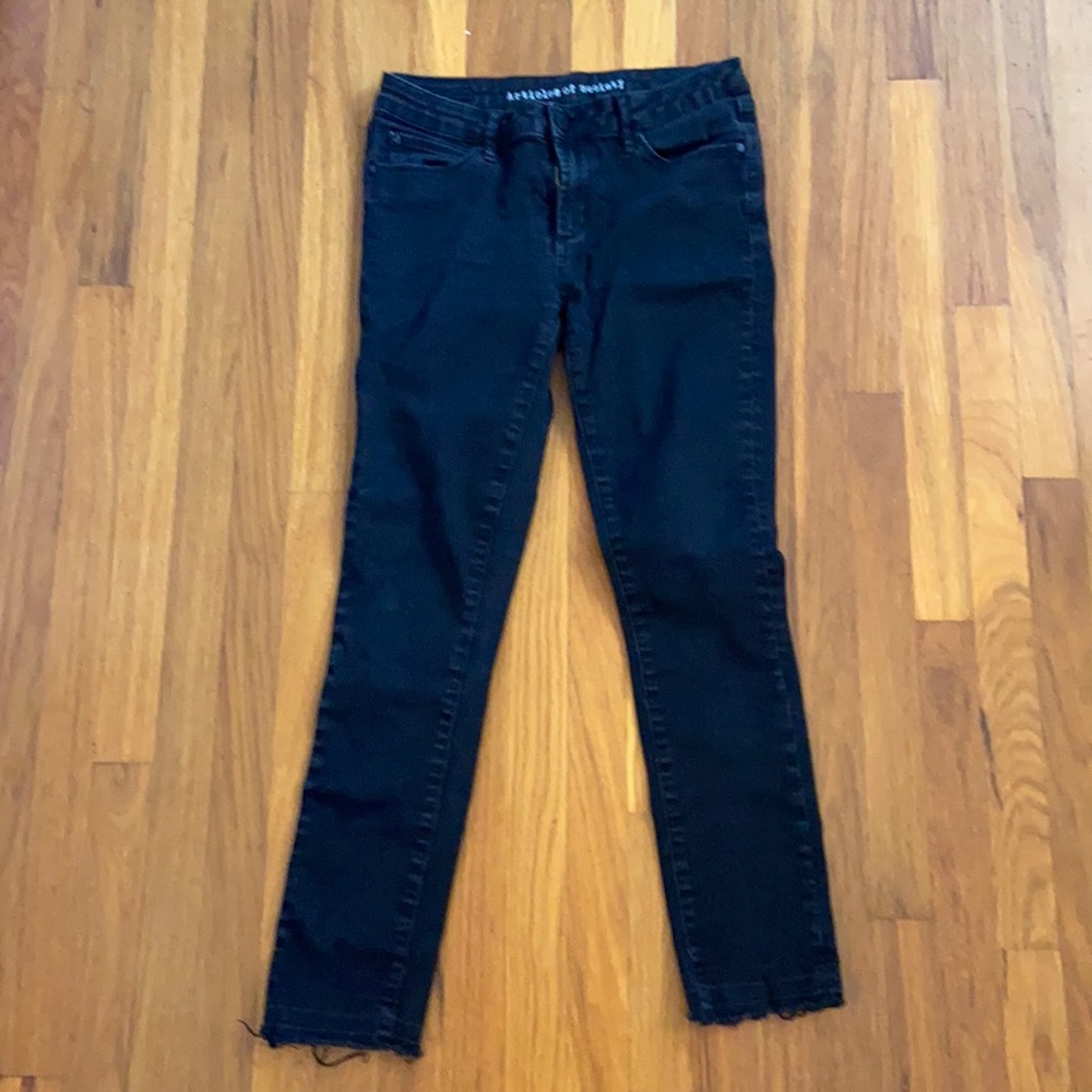 Black skinny jeans